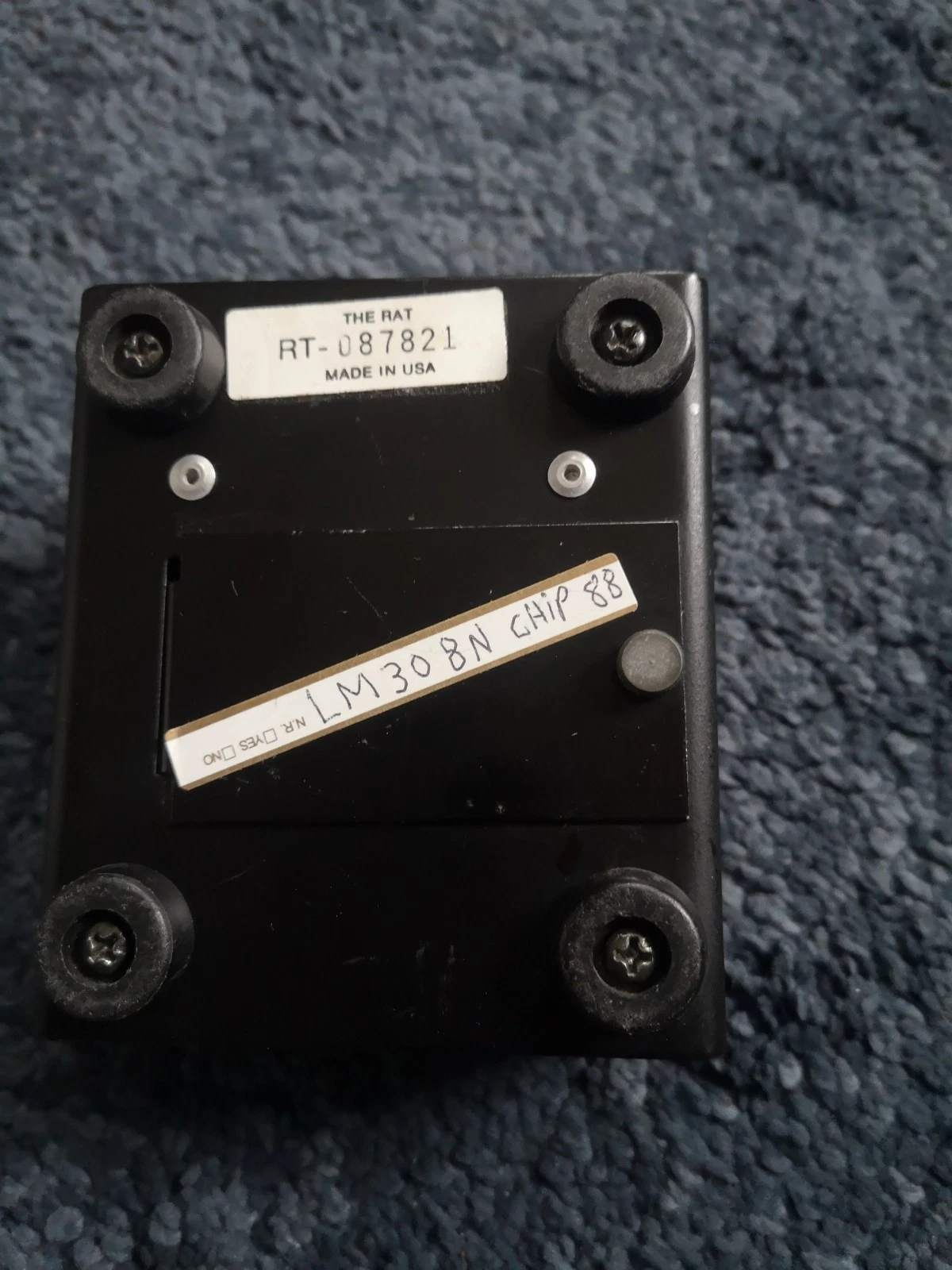 ProCo Rat Distortion Pedal 1988 Lm308n Chip