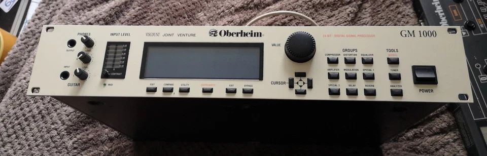 Oberheim GN1000 24 Bit Digital Signal Processor with C3000 Footswitch