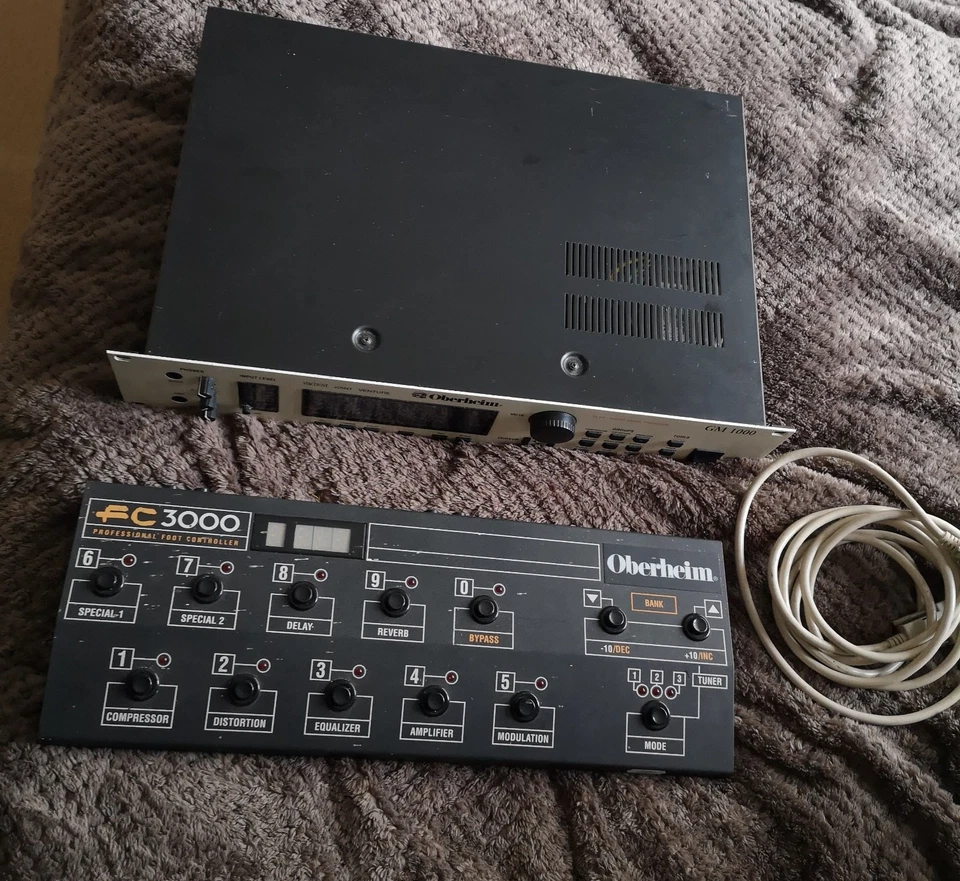 Oberheim GN1000 24 Bit Digital Signal Processor with C3000 Footswitch