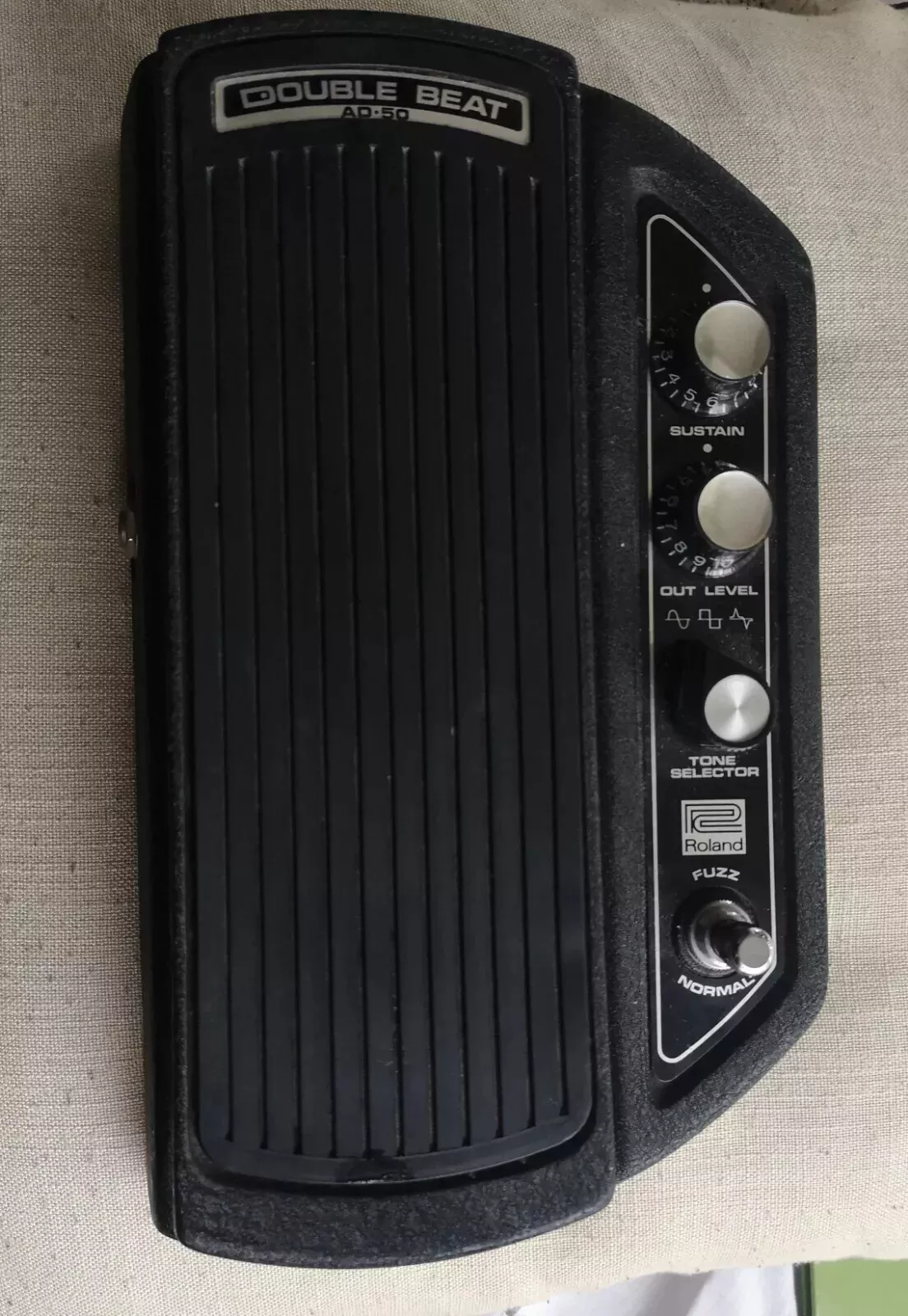 Roland Double Beat AD-50 Fuzz Wah RARE - Vintage Excellent Condiiton JAPAN