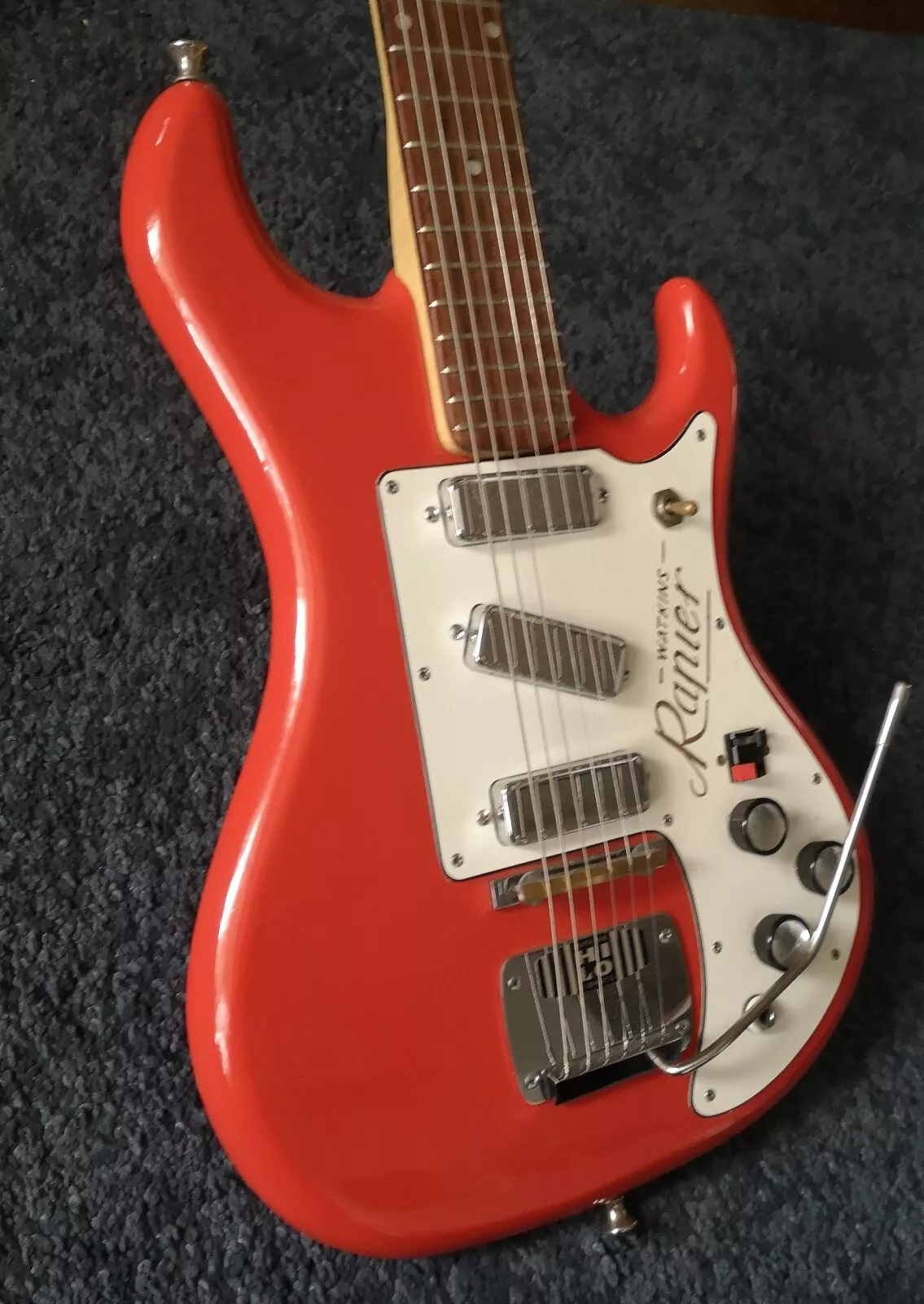 Vintage 60s Watkins Rapier 33 Strat style Made In England Electric Guitar