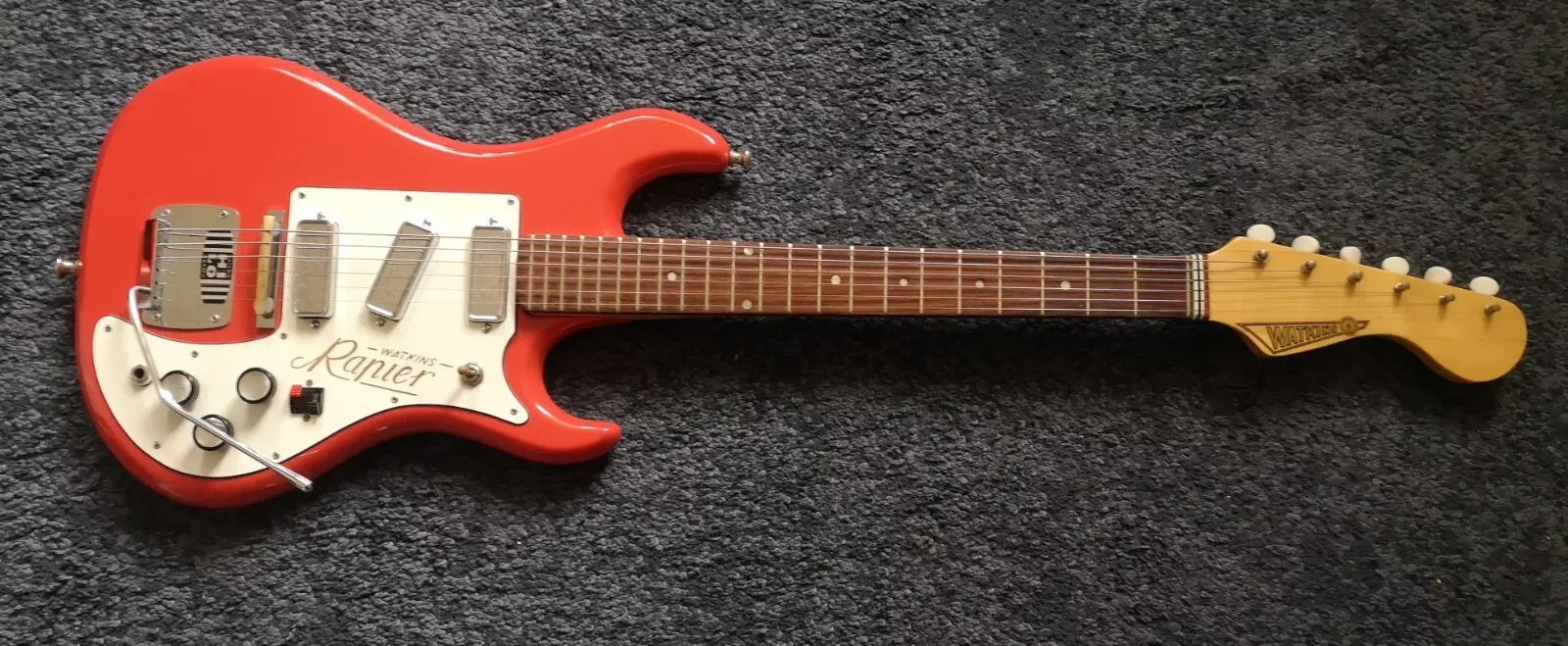 Vintage 60s Watkins Rapier 33 Strat style Made In England Electric Guitar