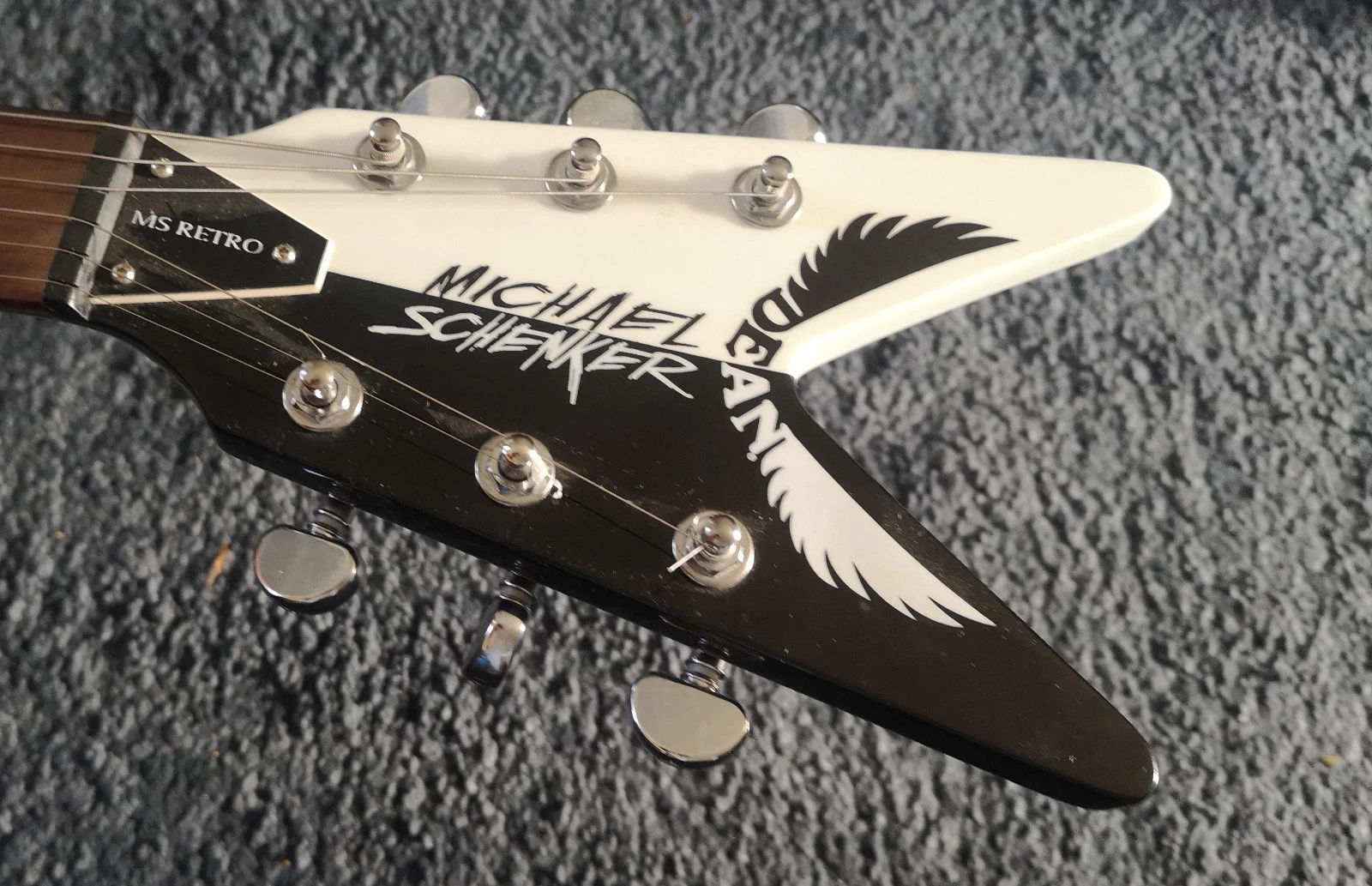 Dean MS Retro Michael Schenker Flying V Electric Guitar