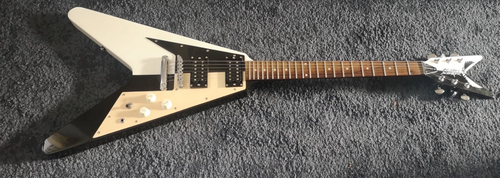 Dean MS Retro Michael Schenker Flying V Electric Guitar