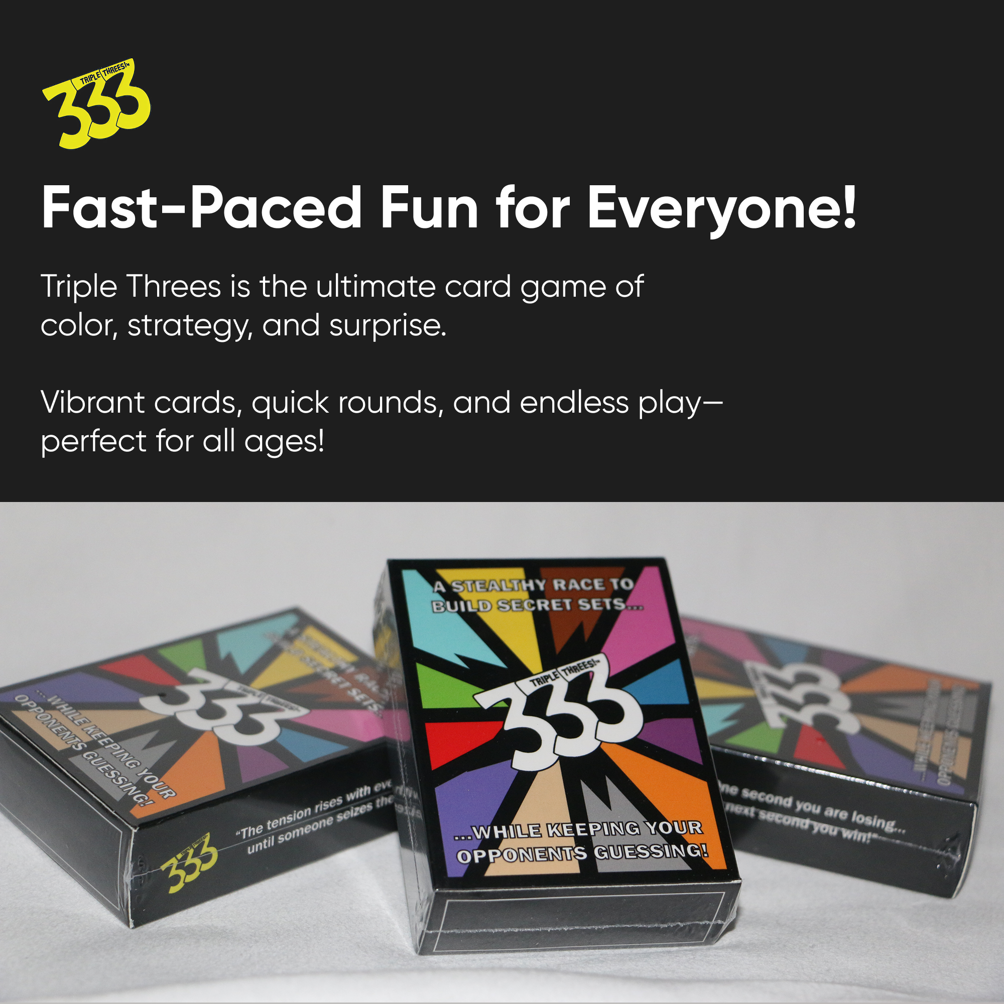 Triple Threes! Card Game