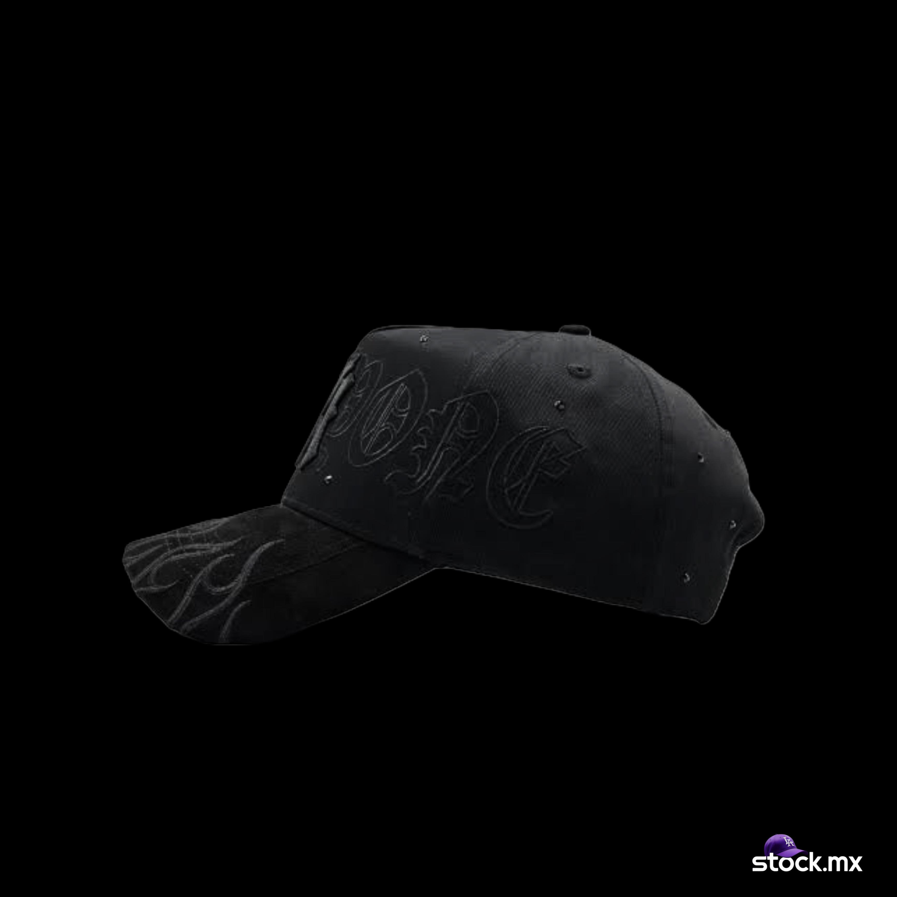 31 Hats - NY Flames Crystals Black