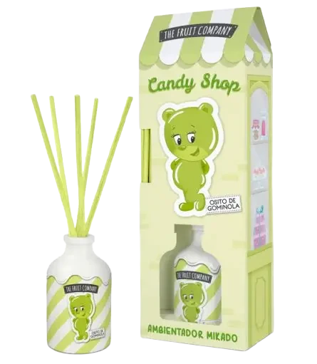 Mikado parfumé Ours en Gomme
