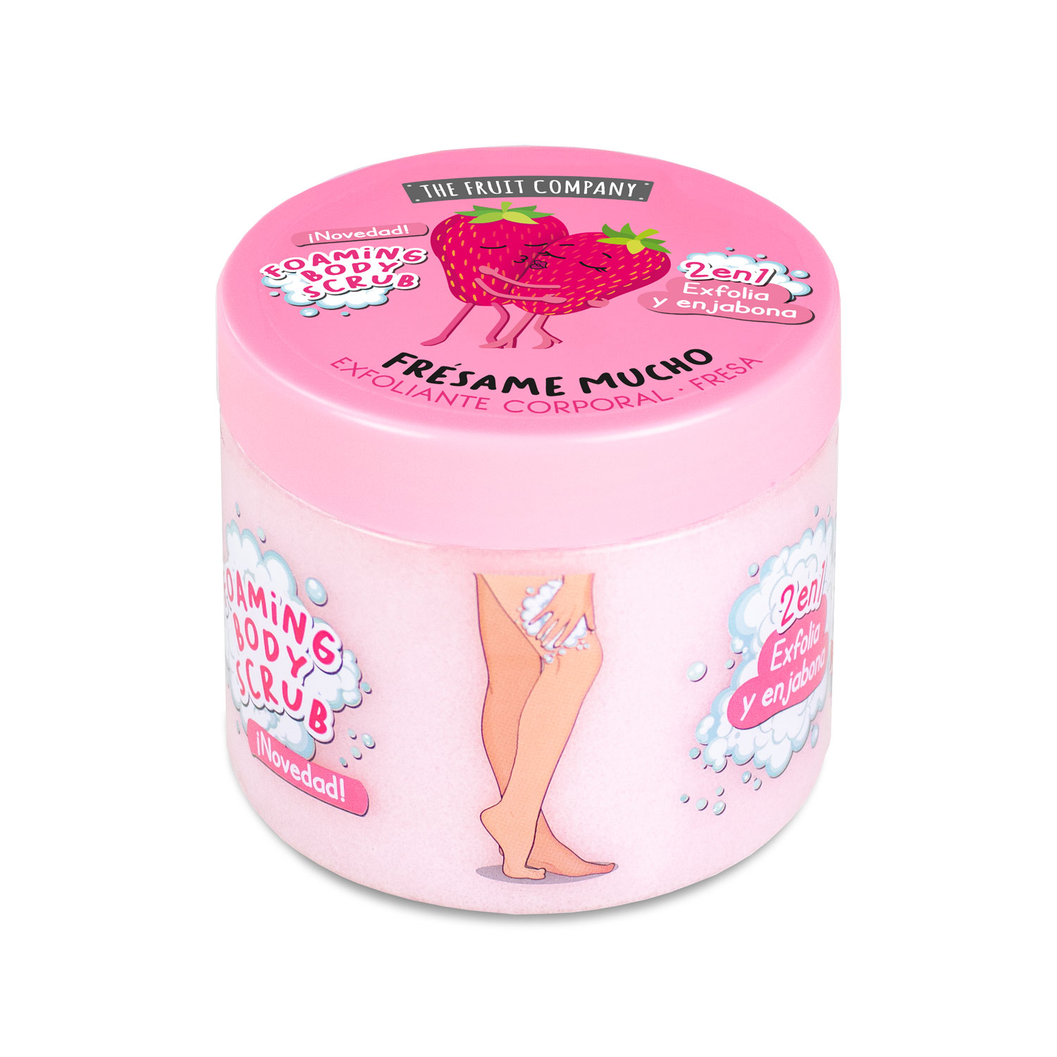 Gommage moussant Fraise & Crème 