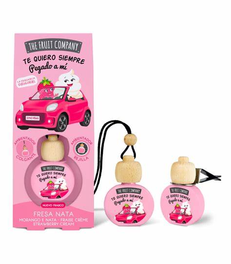Désodorisant voiture Fraise & Crème