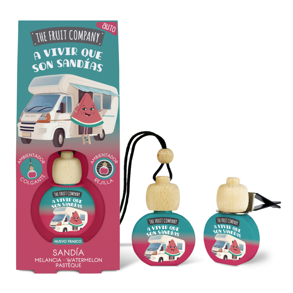 Désodorisant voiture Pastèque