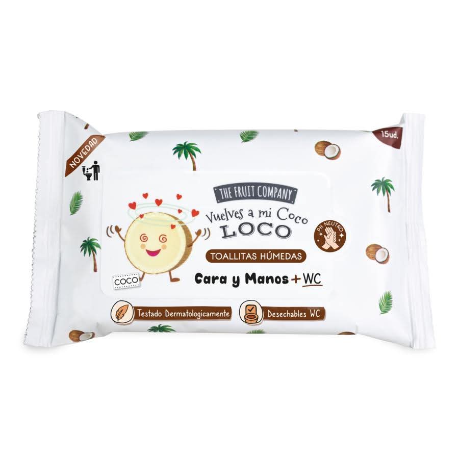 Lingettes humides multi usage The Fruit Company