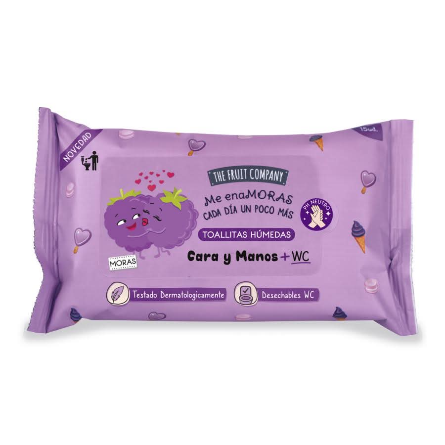 Lingettes humides multi usage The Fruit Company