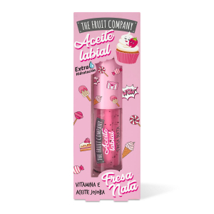 Huile à lèvres Fraise & Crème 