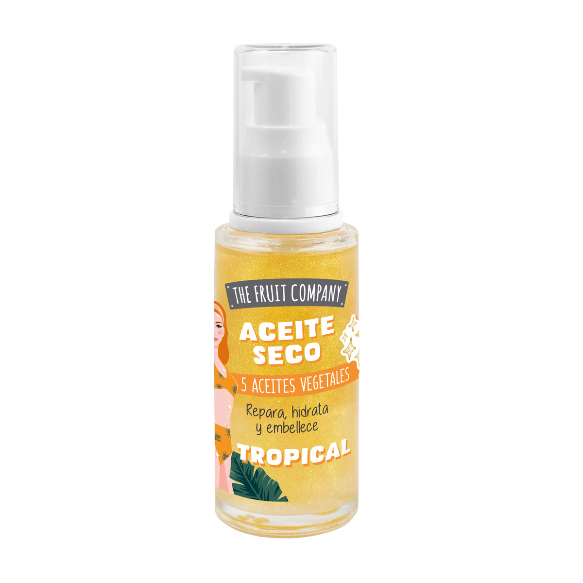 Huile Sèche Pailletée Tropicale