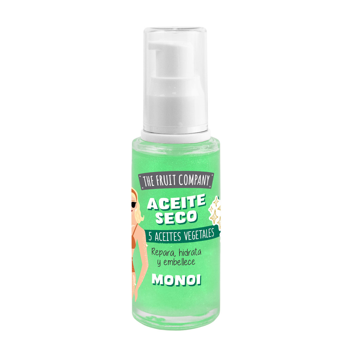 Huile Sèche Pailletée Monoï