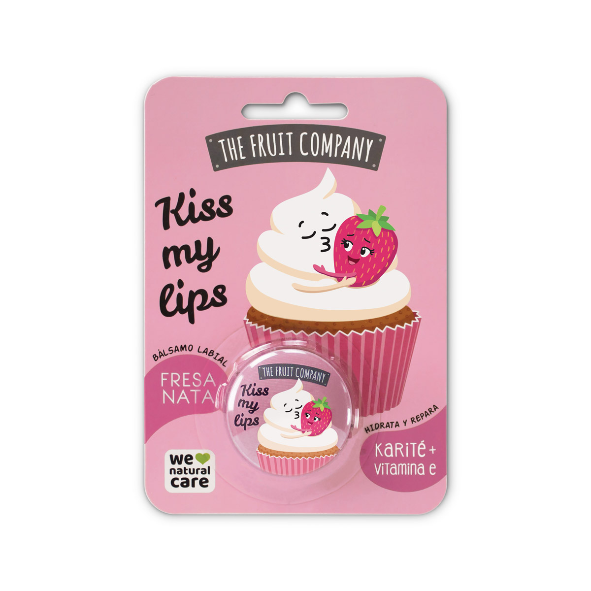 Baume à lèvres Fraise & Crème