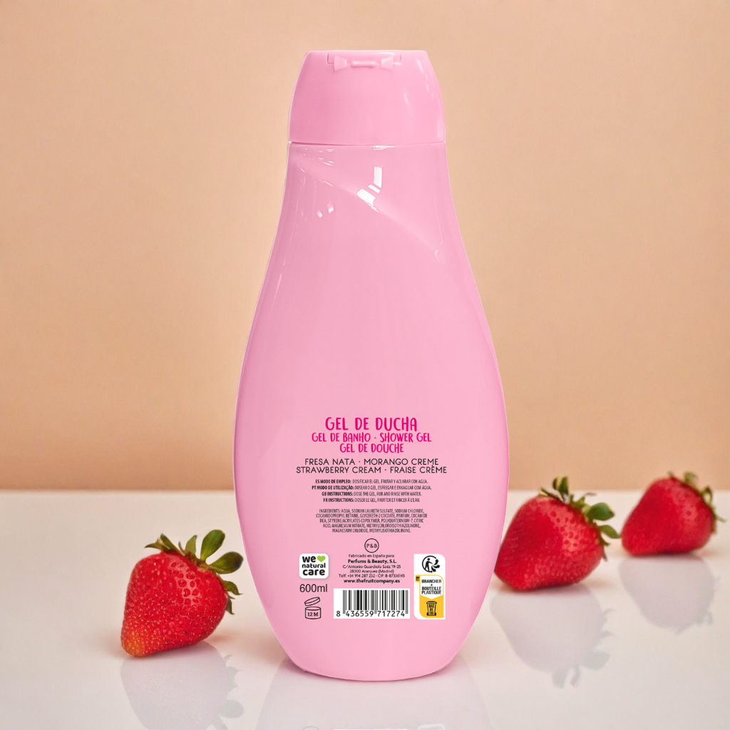 Gel Douche Fraise & Crème