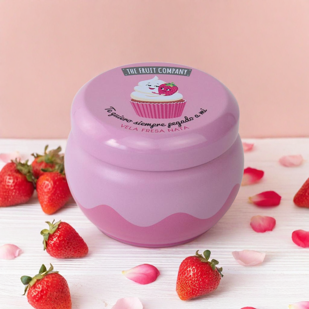 Bougie parfumée Fraise & Crème
