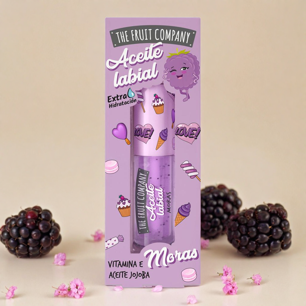 Huile à lèvres Mûre