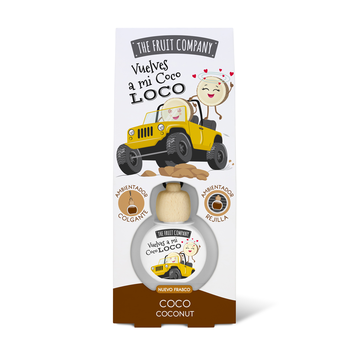 Désodorisant voiture Coco