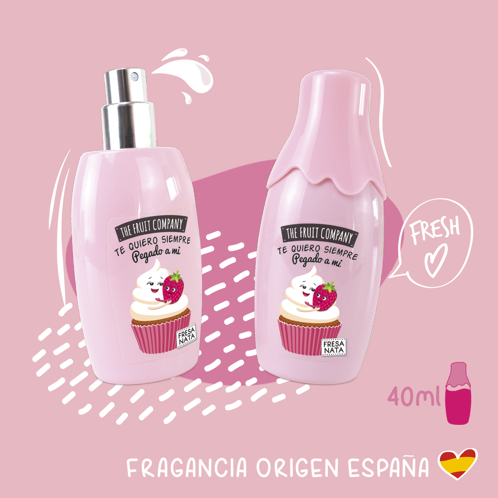 Eau de toilette Fraise & Crème
