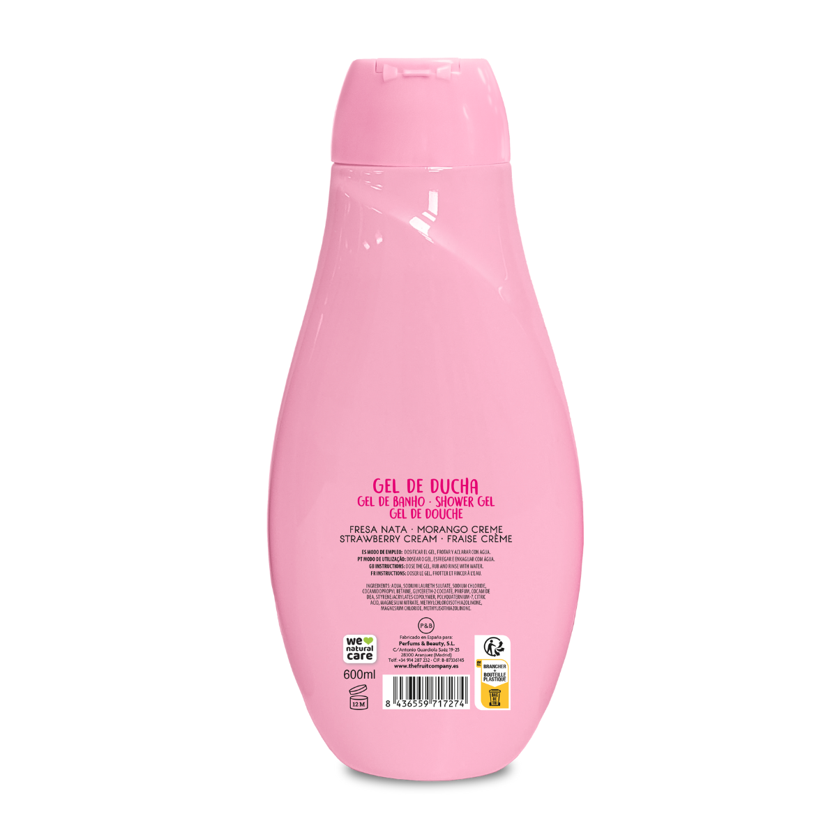 Gel Douche Fraise & Crème