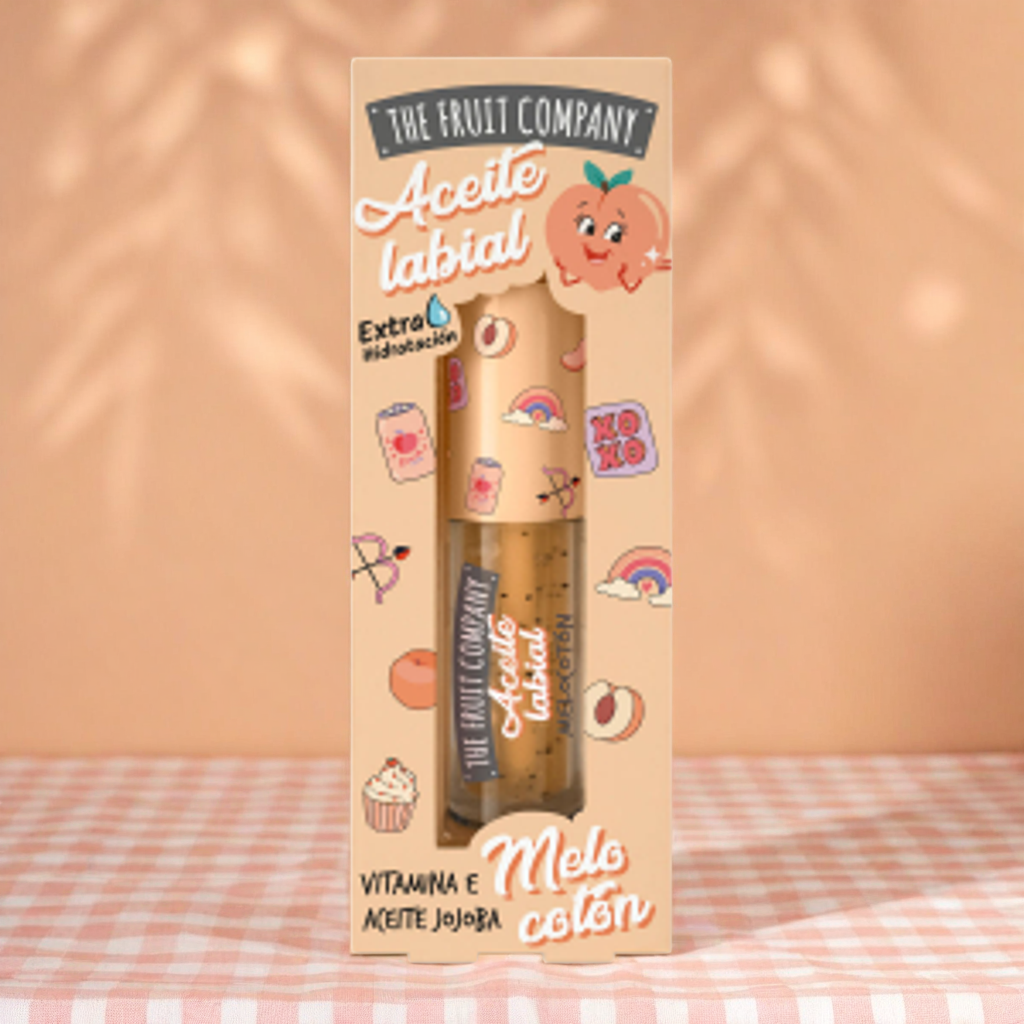 Huile à lèvres Pêche