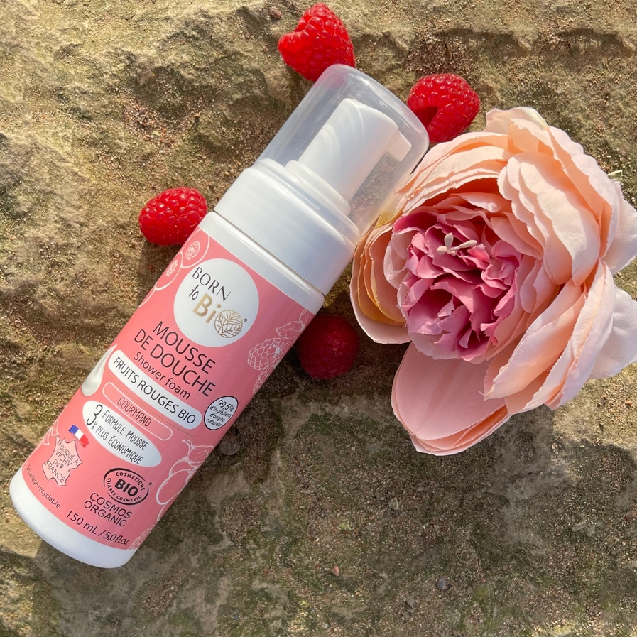 Mousse de Douche Bio Fruits Rouges - 150ml