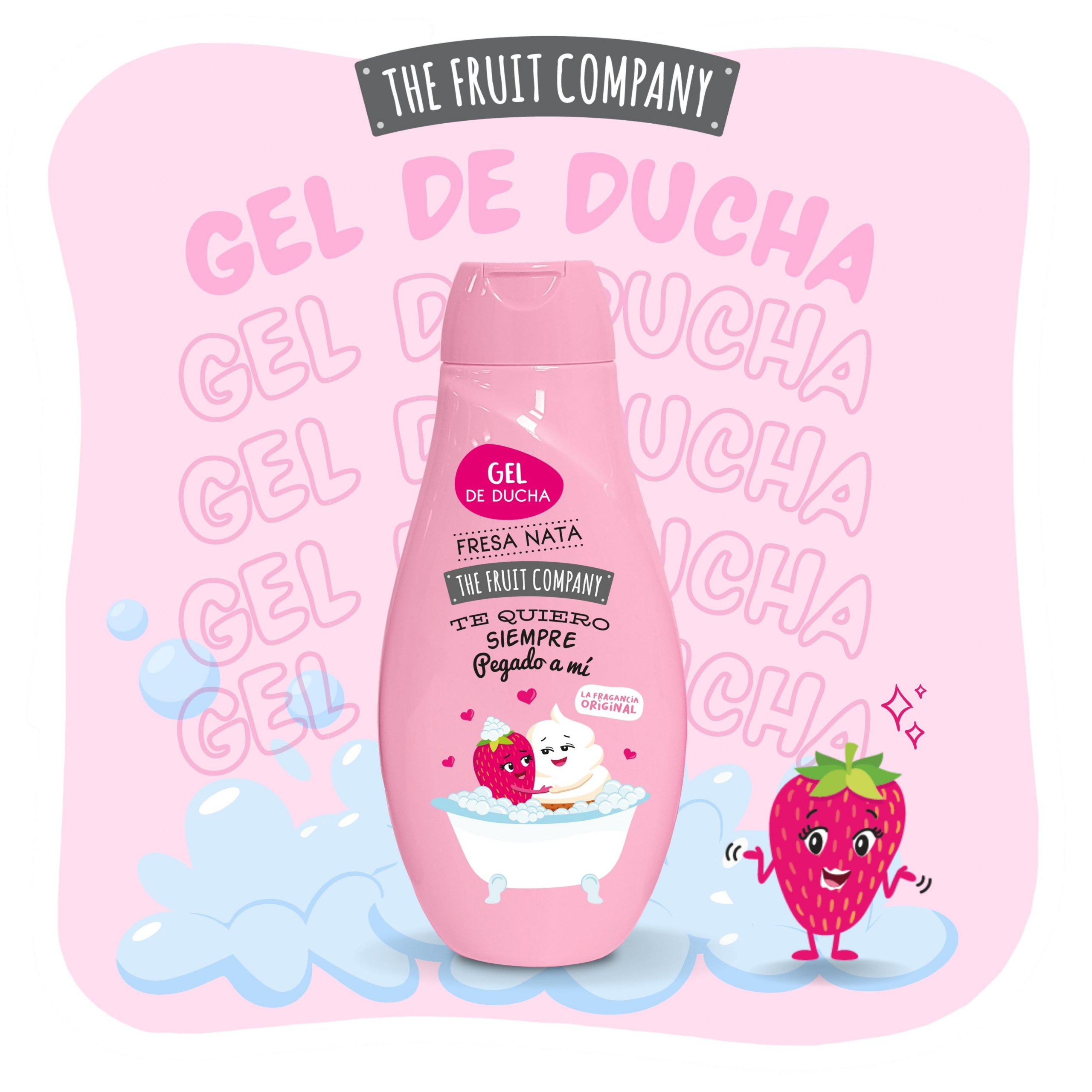 Gel Douche Fraise & Crème