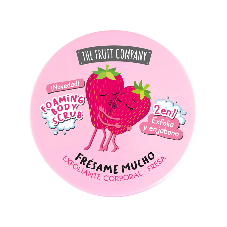 Gommage moussant Fraise & Crème 
