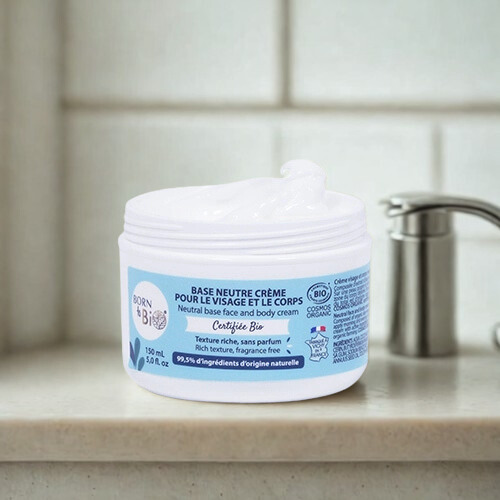 Crème visage et corps base neutre certifiée Bio