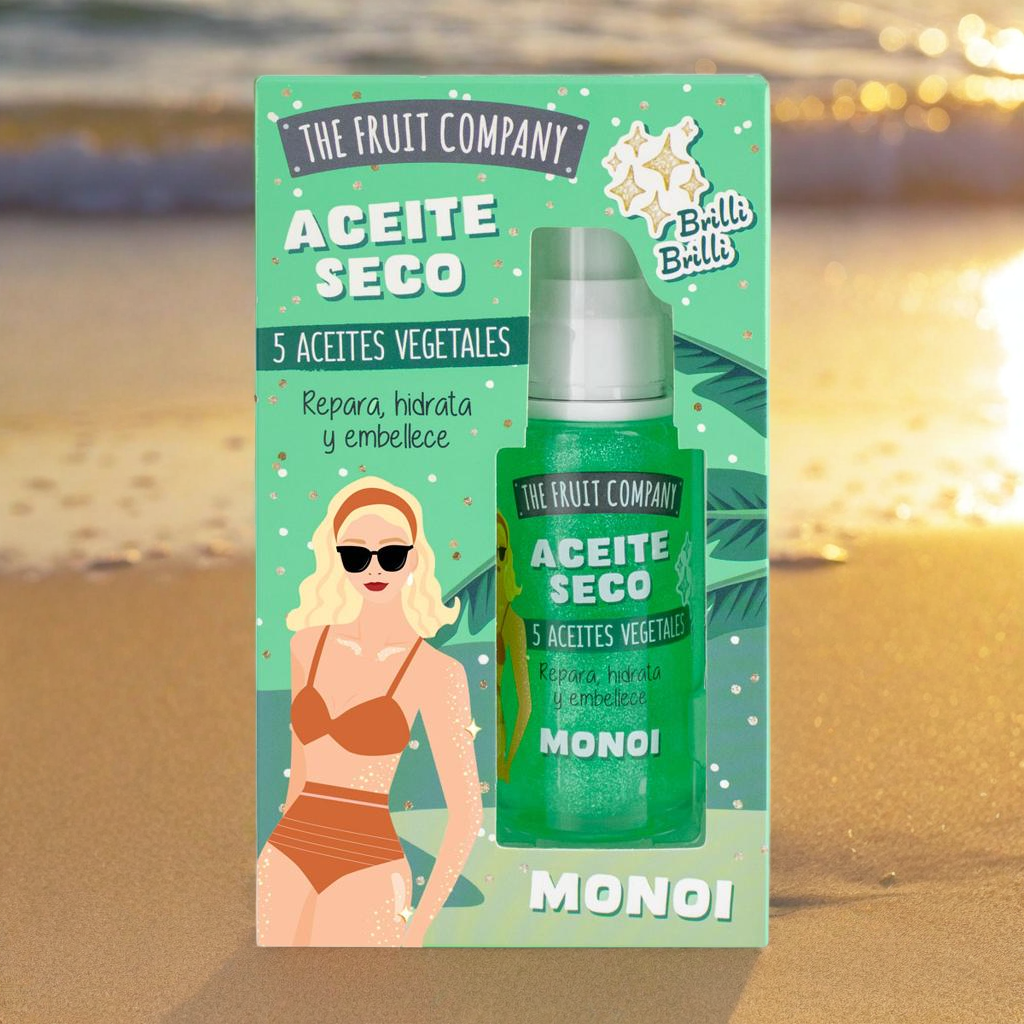 Huile Sèche Pailletée Monoï