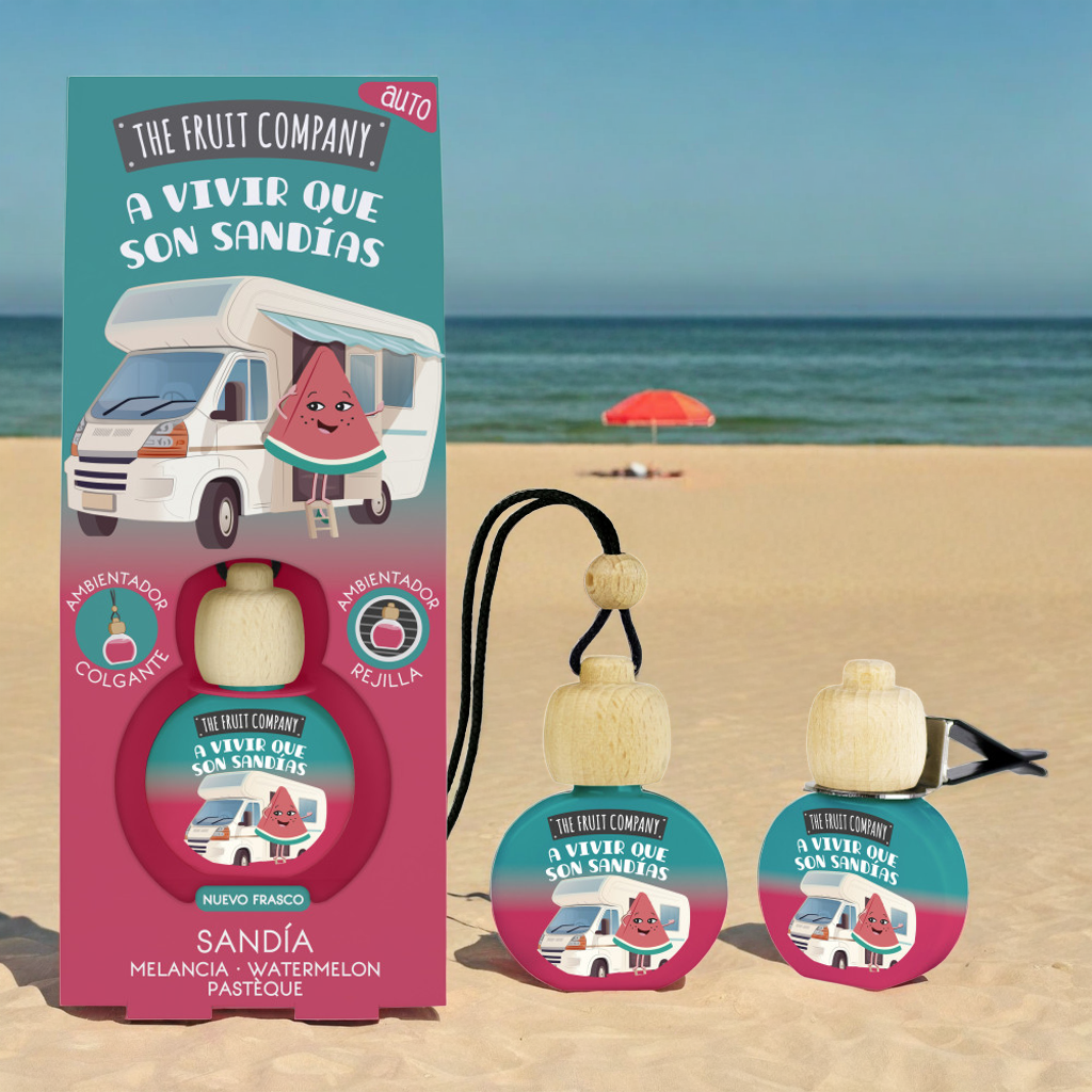 Désodorisant voiture Pastèque