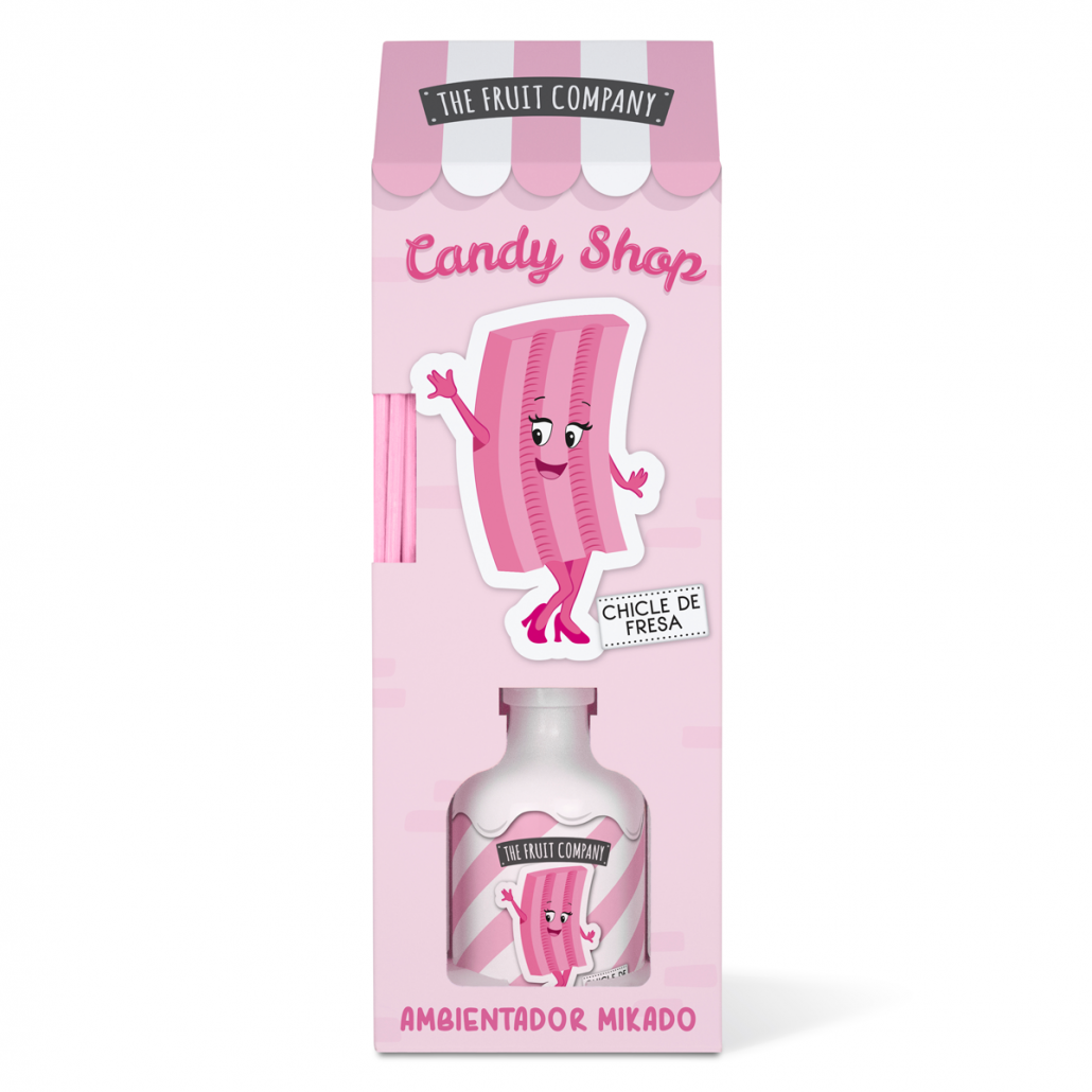 Mikado parfumé Gomme à la Fraise