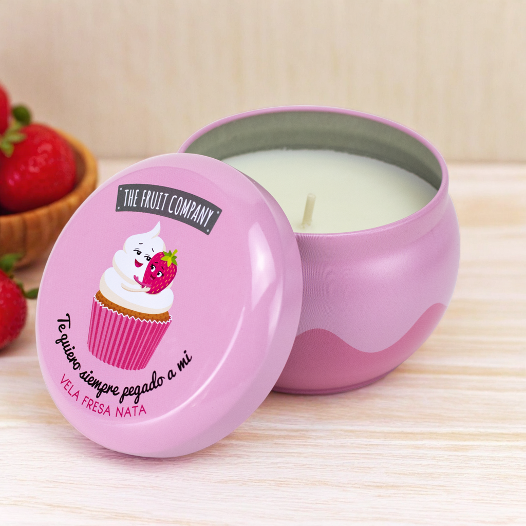 Bougie parfumée Fraise & Crème