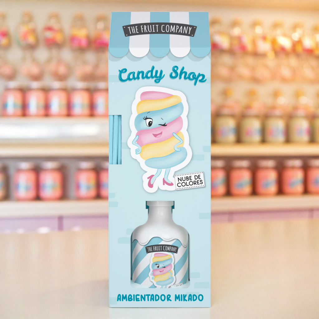 Mikado parfumé Nuage Coloré