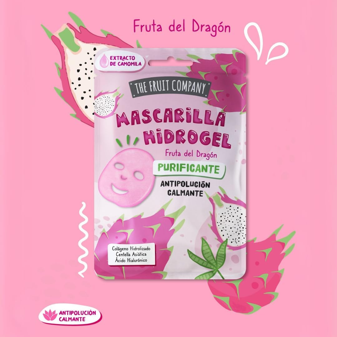 Masque hydrogel à la pitaya