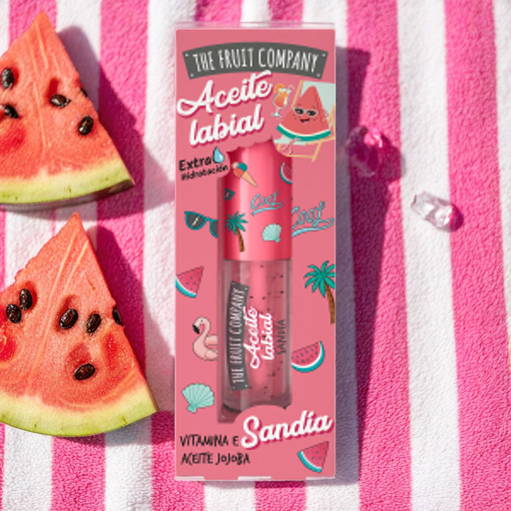 Huile à lèvres à lèvres Pastèque