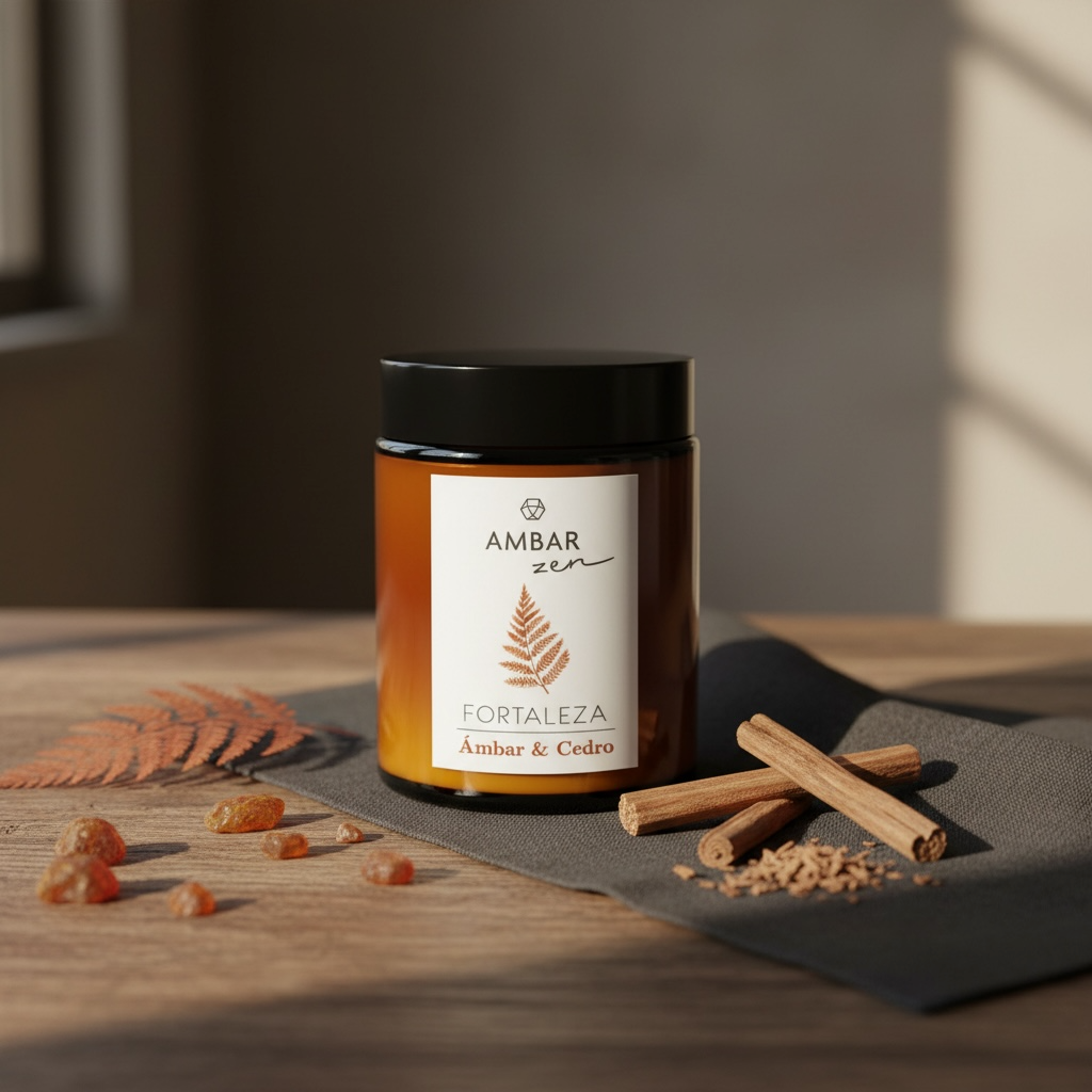 Bougie parfumée Ambre & Cèdre