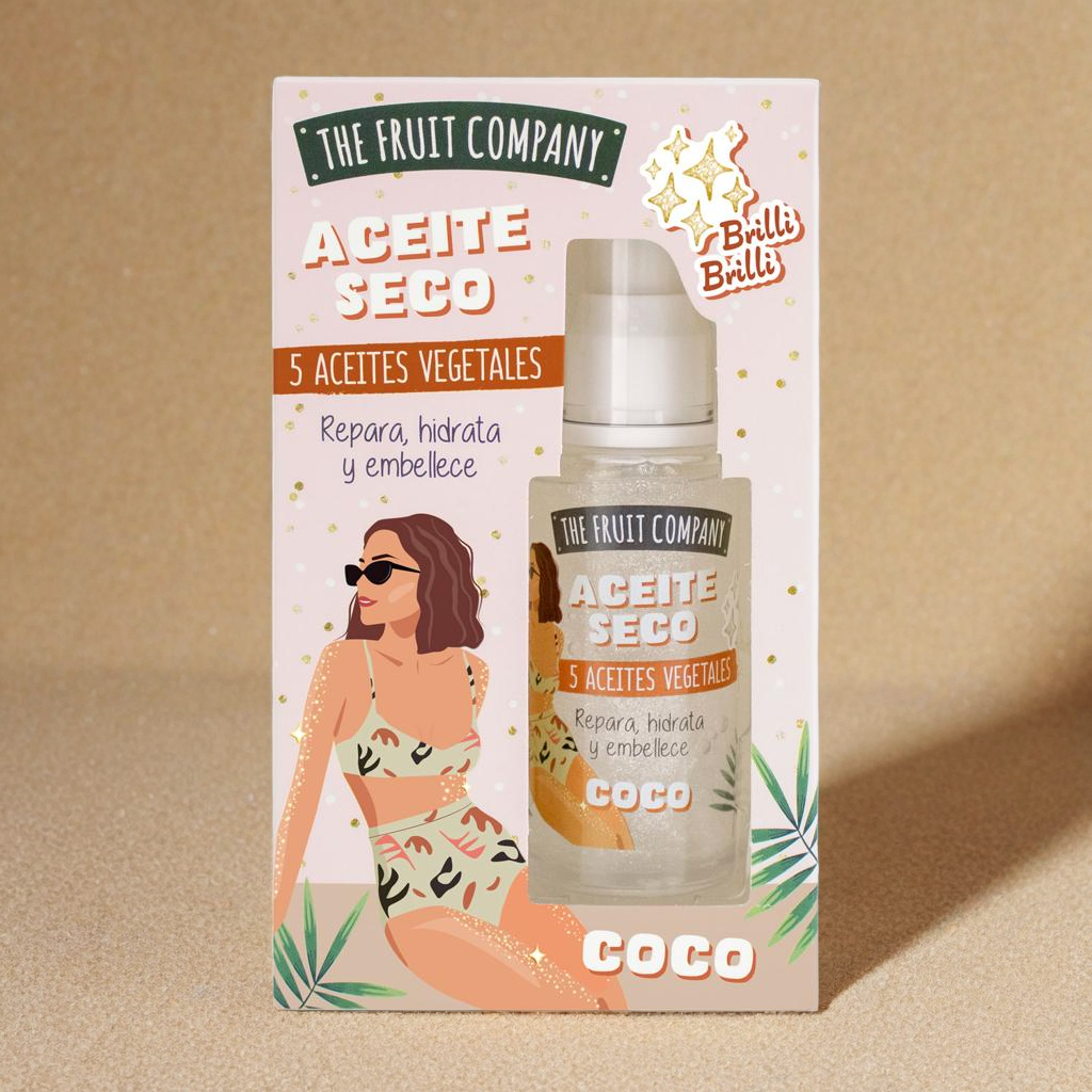 Huile Sèche Pailletée Coco
