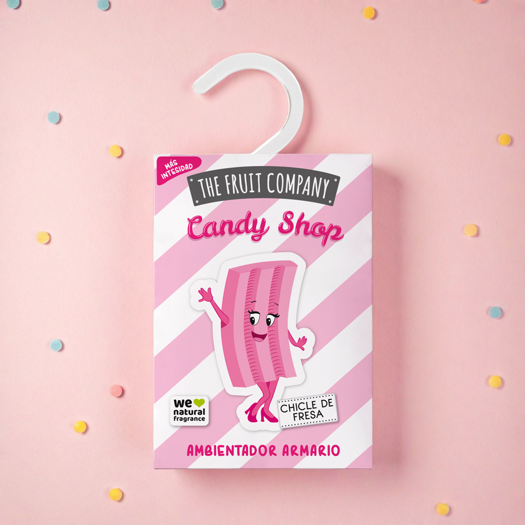 Sachet parfumé armoire Chewing gum Fraise 