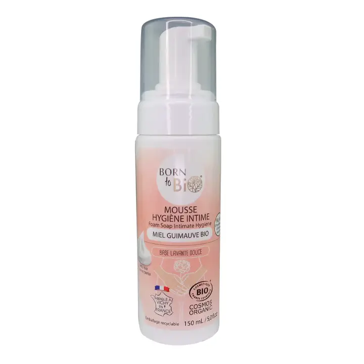 Mousse hygiène intime Miel Guimauve Bio Cosmos Organic