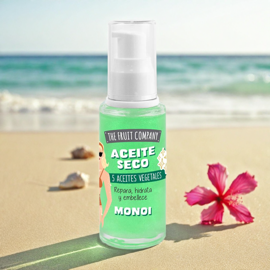 Huile Sèche Pailletée Monoï