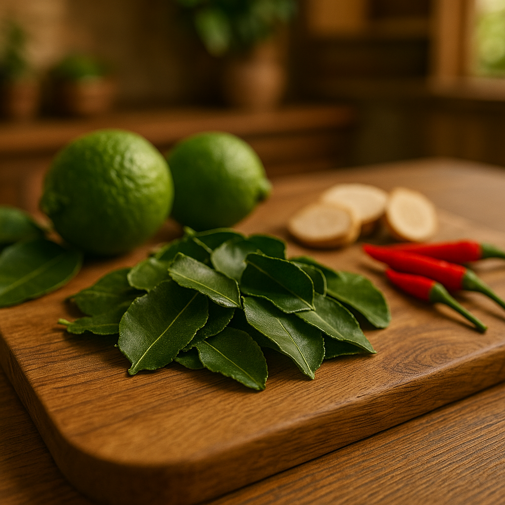 Hojas de Lima Kaffir Secas – 10 g