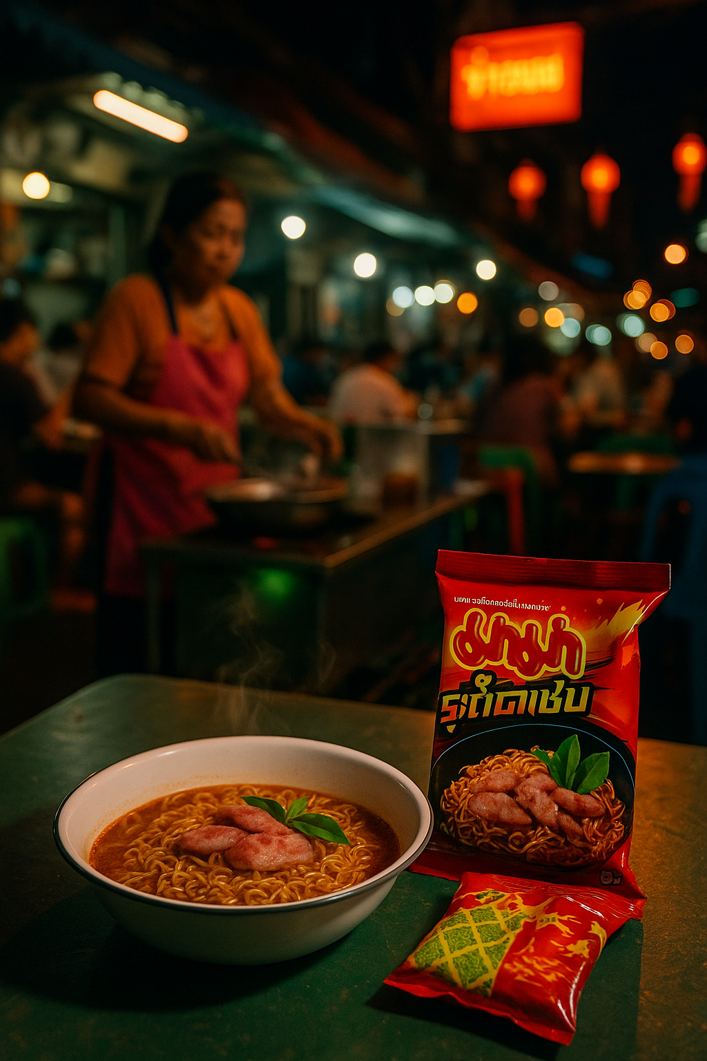 Fideos Instantáneos MAMA Tom Saab –55 g