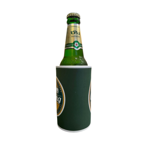 Cubrebotella Estilo Tailandés – Elefantes Dorados