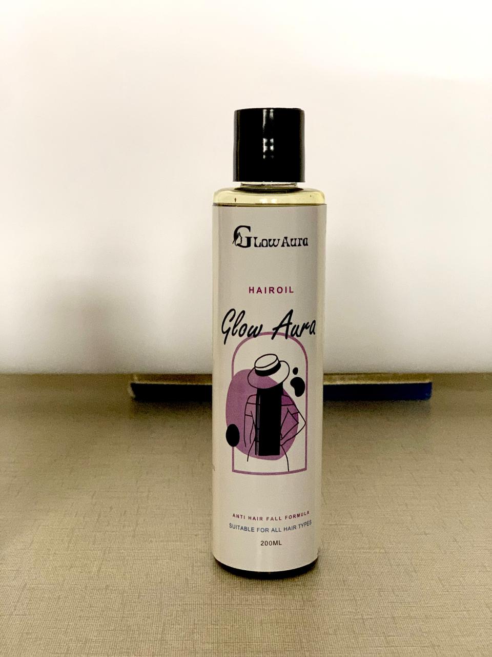 Glow Aura Hair Oil 100ml ( Anti Hairfall Formula)