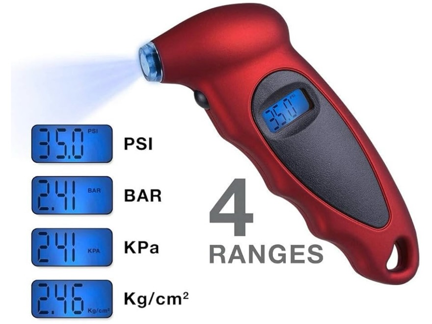 LCD Digital Tire Air Pressure Gauge Tester for Car