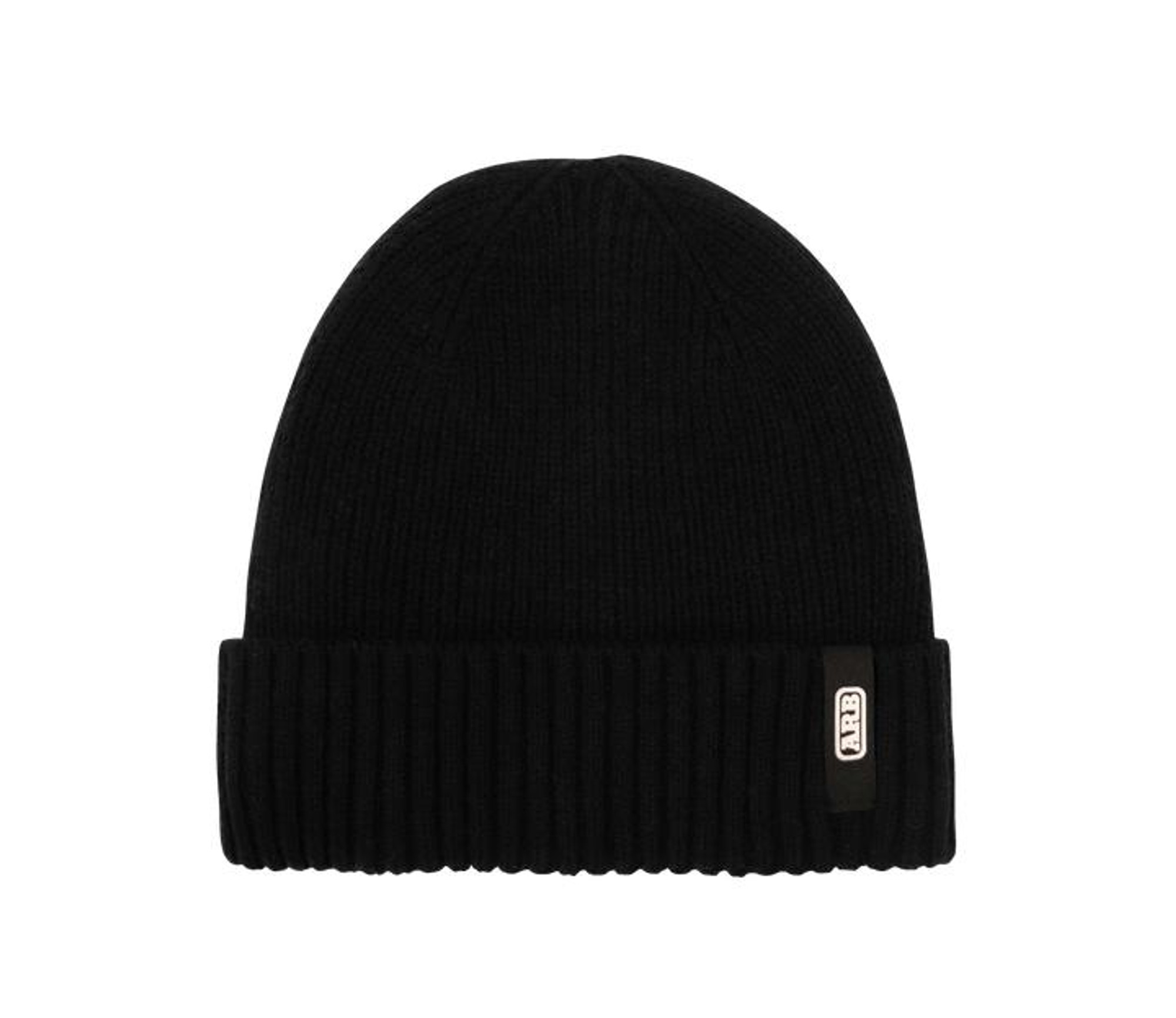 ARB BEANIE RIBBED UNISEX BLACK WINTER RANGE