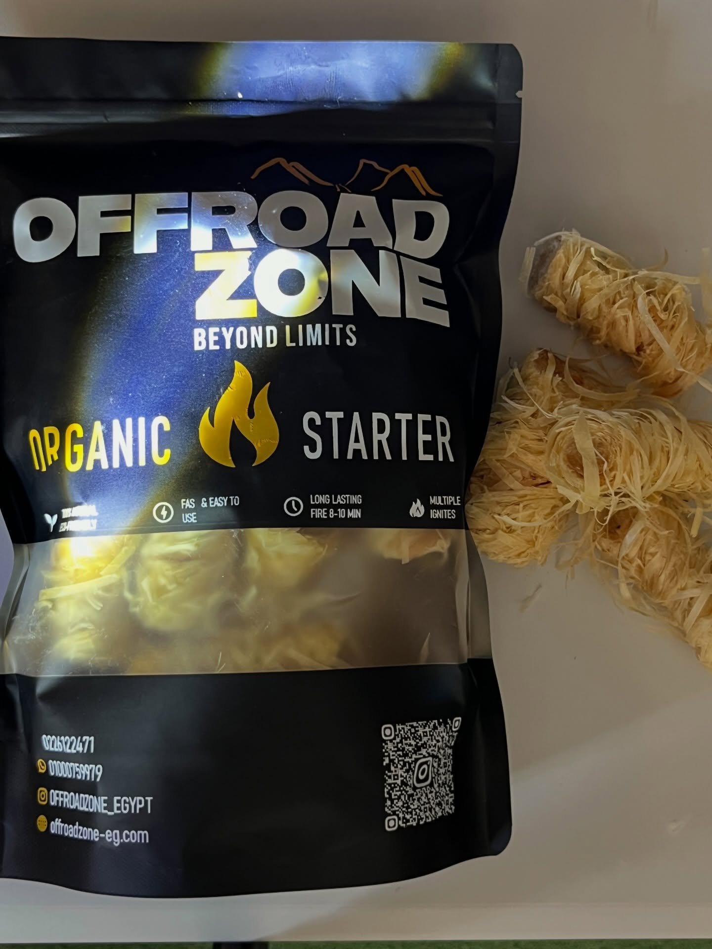 OFFROAD ZONE Organic Fire Starter